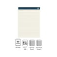 thumbnail image 3 of Staples TRU RED Notepads 8.5" x 11.75" Narrow Ruled Ivory 50 Sheets/Pad 12 Pads/Pack (TR58195), 3 of 8