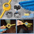 thumbnail image 3 of 1PCS Plastic Pipe Thread Die Kit, of Water Pipe Die Plastic Pipe Die Tap Wrench Set, PVC Pipe Threader Plumbing Tool, 3 of 6
