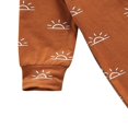 thumbnail image 4 of Baby Romper Kids Sun Print  Neck Long Sleeve Jumpsuit Playsuits, 4 of 5
