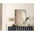thumbnail image 2 of Elegant Decor Contour Metal Rectangle Mirror 30x40 in Silver, 2 of 9