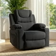 thumbnail image 3 of HSUNNS Power Lift Recliner Chair Recliners for Elderly with Heat and Massage Recliner Chair for Living Room with Infinite Position and Side Pocket, Grey, 3 of 12