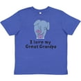 thumbnail image 3 of Inktastic I Love my Great Grandpa Elephant Youth T-Shirt, 3 of 5
