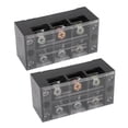 thumbnail image 3 of Terminal Block, High Temperature Resistance TBC Fixed Type PC Iron Terminal Strip 2 Pcs  for Bridges 3 Bits 1003,4 Bits 1004, 3 of 7
