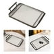 thumbnail image 5 of Bandejas de acrílico para servir con asas, rectangulares, organizadoras para encimera de cocina Negro, 5 of 7