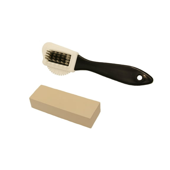 FeetPeople Professional Suede & Nubuck Kit, 1 Block / 1 Brush