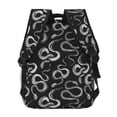 thumbnail image 5 of KLL Snake Print Casual Backpack for Men Women,Travel Casual Backpack Outdoor Activities Bag Daypack for Travel Hiking Shopping Daily, 5 of 5