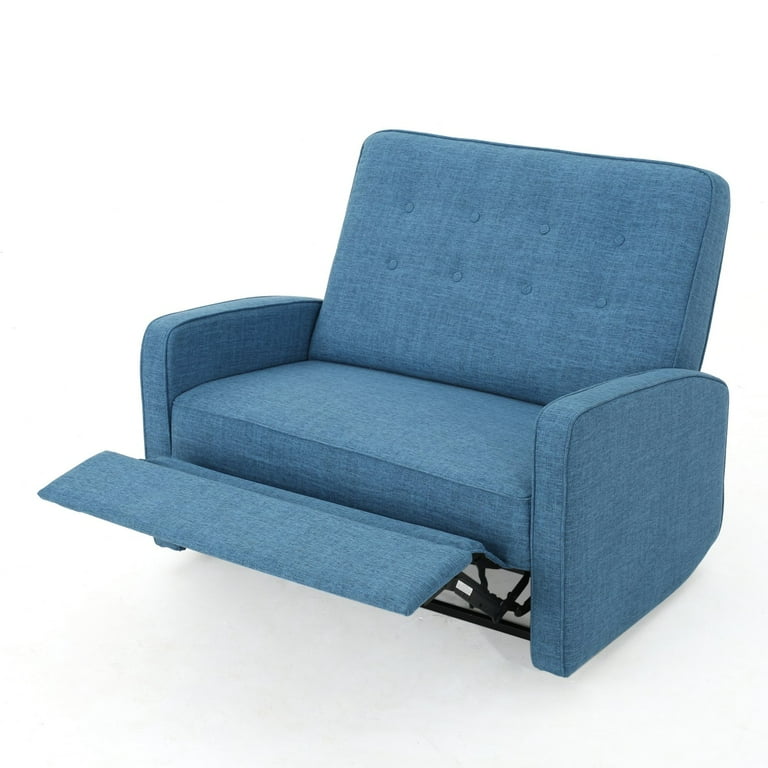 Calliope Button Tufted Reclining Loveseat Walmart