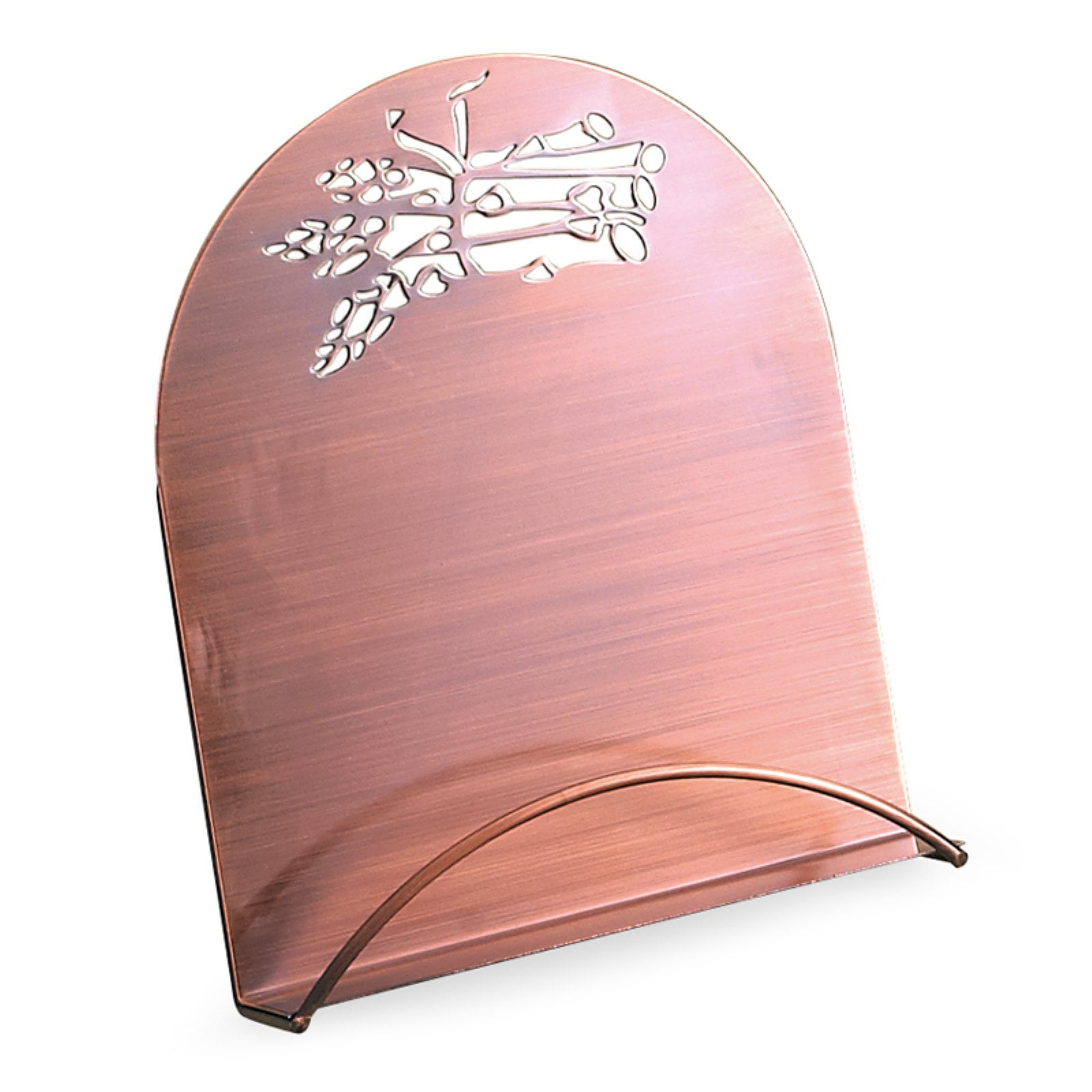 Creative Home Harvest Home Laser Cut Rubbed Bronze Cookbook Holder