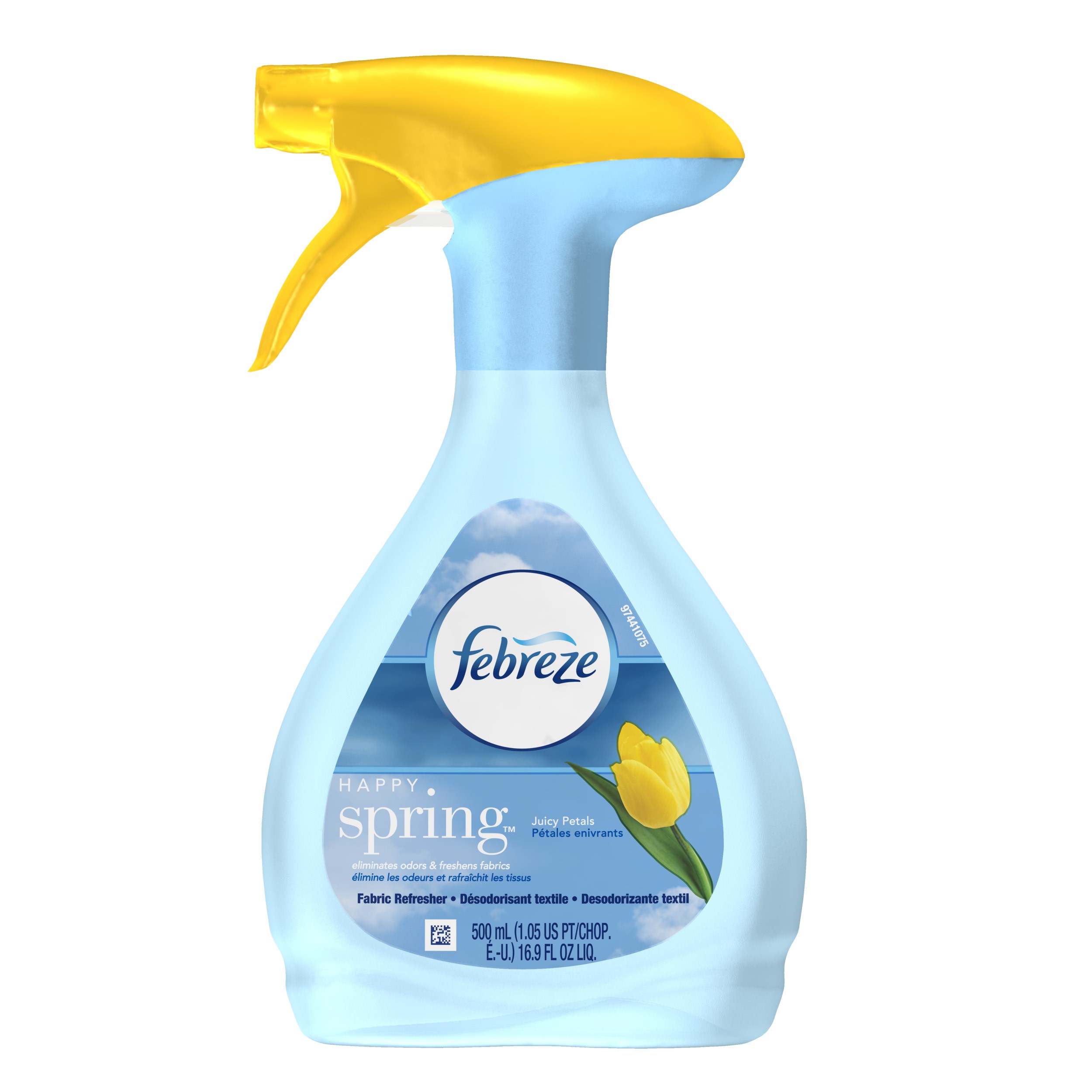 Febreze Fabric Refresher Happy Spring Air Freshener, 16.9 Oz