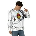 thumbnail image 4 of Winnie The Pooh Unisex Hoodies 3D Print Hooded Sweatshirt for Men Women, Long Sleeve Fall Pullover Top with Pockets, 4 of 8