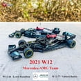 thumbnail image 2 of Bburago-Coche de juguete modelo 1:43 2021 F1 mercedes-amg W12 44 # Lewis Hamilton 77 # Valtteri Bottas, aleación de simulación Fivean unisex, 2 of 2