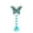 Blue, variant on Stained Glass Butterfly Suncatcher, Painted Crystal Window Pendant, Hanging Ornament Decor for Home Garden Car, Gift for Women Girls Holiday Decoration