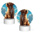 thumbnail image 2 of Sikiie Cartoon Cloud Puppy Acrylic Night Light Gift Custom Acrylic Night Light LED Lights for Bedroom Home Office, 2 of 9