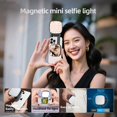 thumbnail image 3 of Lámpara magnética para selfies IMYSTICALINTEL para iPhone MagSafe, color negro, 3 of 7