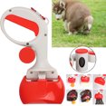 thumbnail image 5 of Recogedor portátil de excrementos para perros pequeños y gatos, color rojo con bolsas de basura, suministro de limpieza para mascotas, 5 of 5