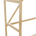 thumbnail image 6 of vidaXL Clothes Rack with Shelves 31.5"x15.7"x68.9" Bamboo, 6 of 7
