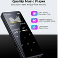 thumbnail image 5 of MP4/MP3 Player Support 128GB Bluetooth Lossless Music FM Radio Recorder Sport, 5 of 9