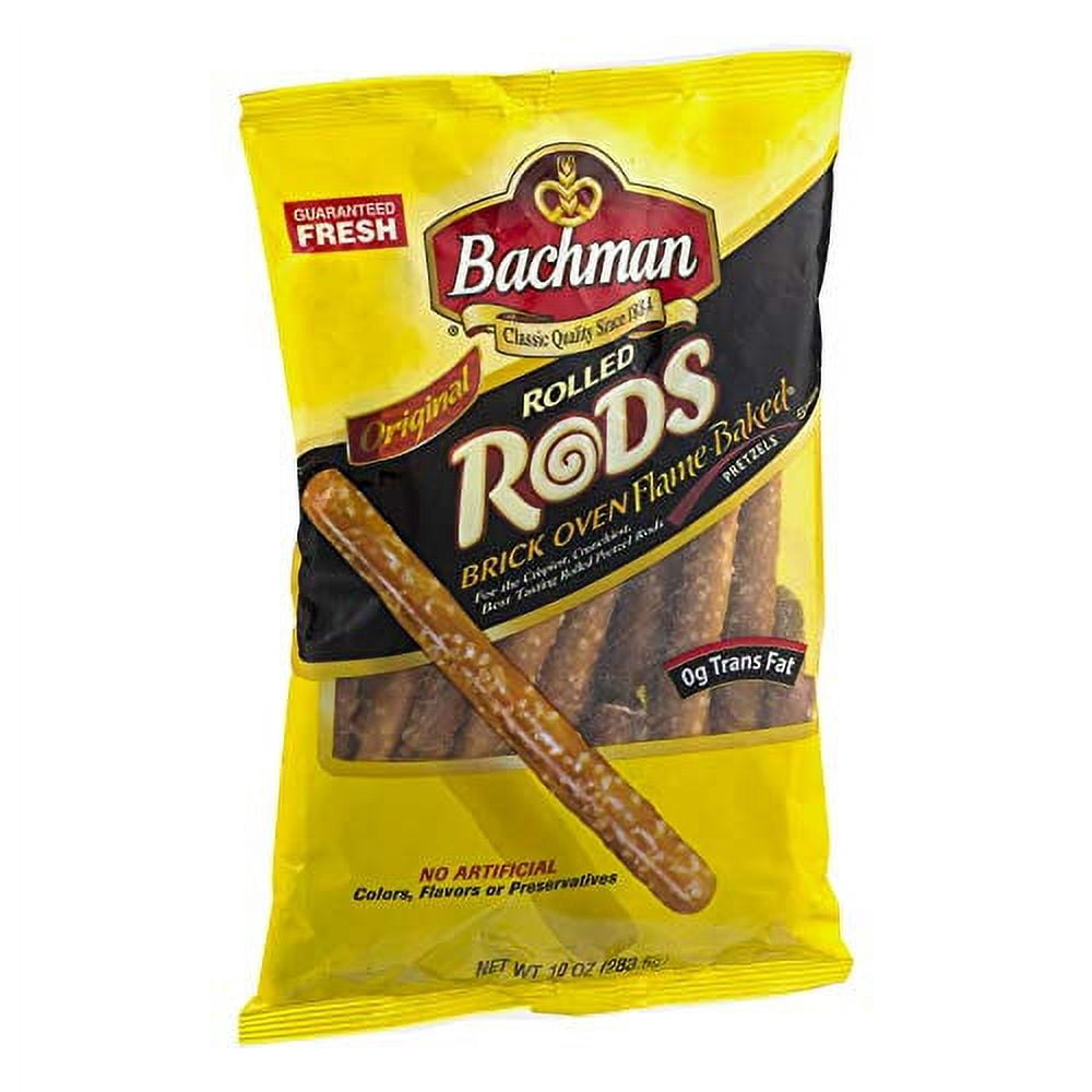 Bachman Pretzel Rods, 10.0-Oz Bags Pack of 18