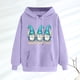 thumbnail image 2 of WILLBEST Sudadera de Mujer con Capucha Estampada Navideña para Otoño/Invierno, Talla Grande, Gruesa, Informal y Holgada Chica​​, 2 of 3