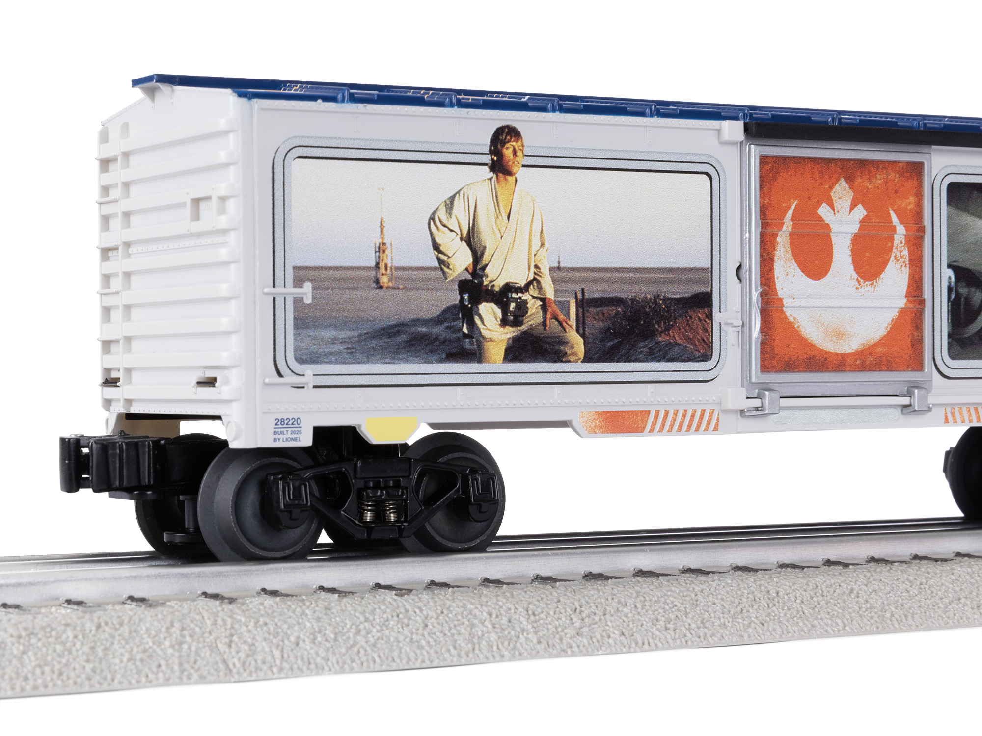 Lionel Disney Star Wars Luke Skywalker Character O Gauge Model Train Boxcar for Ages 14+