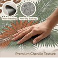 thumbnail image 6 of ODIKA 8'x10' Washable Area Rug Durable, Non-Slip Aesthetic Boho Jungle Motif With Palm Frond Accents Snake Tropical Refined for Living Room, Under Sectional, Family, 6 of 7