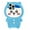 Blue Cat, variant on 3D Chiikawa Usagi Plush Floppy Ears & Hachiware Cat Silicone Phone Case for iPhone 17 16 15 14 13 12 Pro Max 11, Kawaii Full Body Cartoon Anti-Drop Soft Protective Cover
