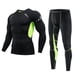thumbnail image 4 of Conjunto de mono deportivo de manga larga rojo para hombre, ropa interior de baloncesto para entrenamiento y carrera, ropa de fitness de secado rápido para otoño e invierno, 4 of 4