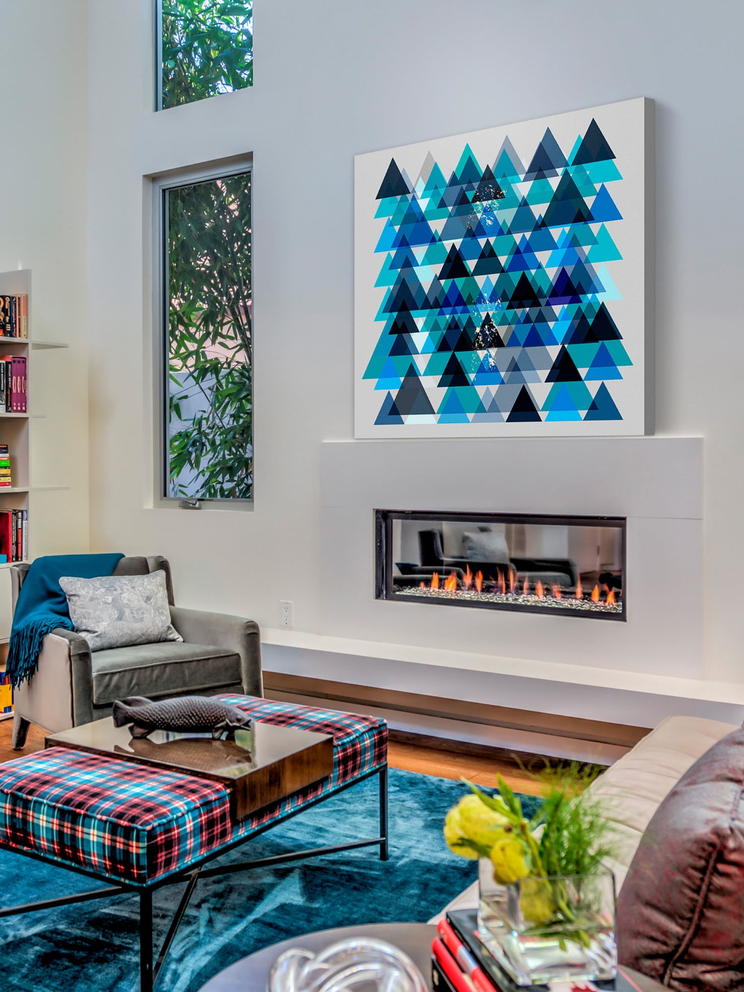 Marmont Hill - "Blurred Vision" Painting Print on Wrapped Canvas