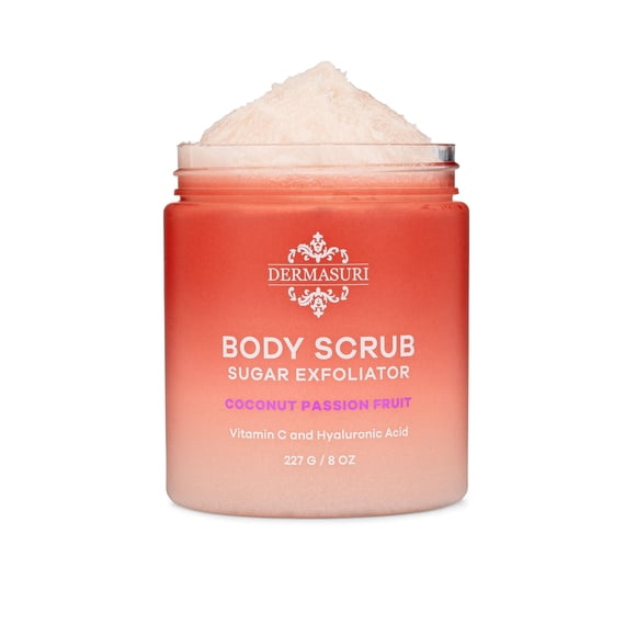 Exfoliante exfoliante con azúcar Dermasuri Body Scrubber