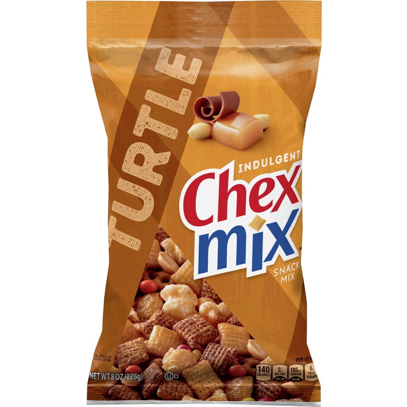 Chex Mix Turtle Snack Mix, 8 oz Bag