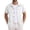 White, variant on Men Mens Short Sleeve Button Down Shirts Casual Seersucker Textured Cotton Shirt Summer Vacation Beach Shirts