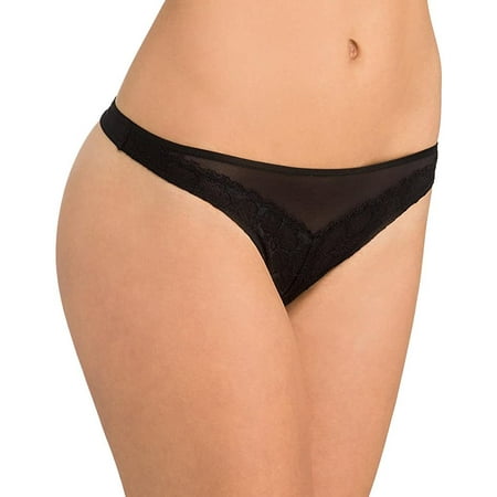 

La Perla Women s Underwear Marguerite Thong Panty (19141) (Large Black)