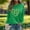Shirts-58Green, variant on LEKWK Sweatshirts for Women Gold Glitter Crew Neck Long Sleeve St Patricks Day Shirt Sparkle Shamrock Clover Graphic Festival Pullover