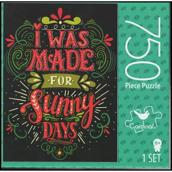 I Was Made For Sunny Days 750 Piece Puzzle by Cardinal