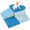 Blue, variant on Redsmile Soft Play Climbing Set for Toddlers, 6-Piece Foam Climb and Crawl Set with Climbing Triangle and Ramp, Indoor Play Gym, Blue