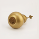 thumbnail image 3 of Calabaza de latón puro antigua con tapa abierta, calabaza de chisme, artesanías para decoración del hogar, regalos, 3 of 4