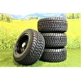 thumbnail image 5 of (New) Antego 205/50-10 with 10x7 Fusion Glossy Black Wheels for Golf Cart (Set of 4), 5 of 6