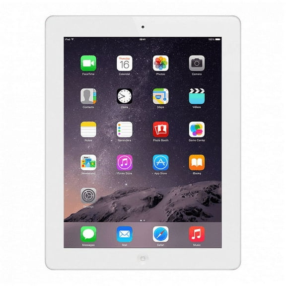 Restored Apple iPad 4 16GB White (WiFi) (Refurbished)