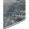 thumbnail image 6 of Unique Loom Portland Collection Area Rug - Woodburn (5' 3" x 8' Oval Blue/Ivory), 6 of 10