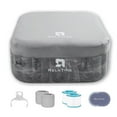 thumbnail image 1 of RELXTIME Inflatable Hot Tub 2 to 4 Person 61 Inch Outdoor Square Portable Home Spa with 110 Soothing AirJets,Spa Cover,Heater Pump,and Filter Cartridges, 1 of 6