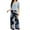 X-Light Blue27, variant on FUNDUFI Women Cotton Pajamas Set Short Sleeve Top Capri Pants Sleepwear Pyjamas Plus Size Soft Night-clothes