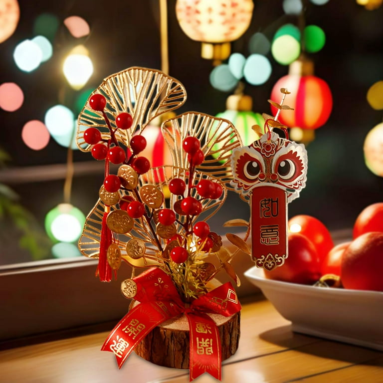 CUTICATE Chinese New Year Decoration Feng Shui Home Decor
