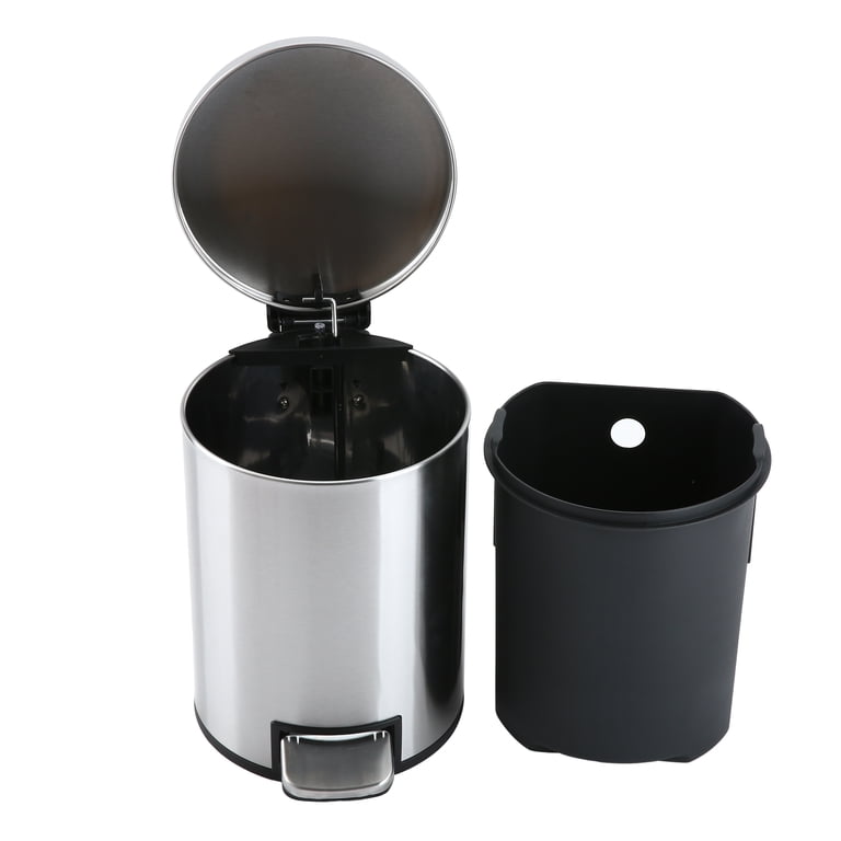 Better Homes & Gardens Bathroom Trash Can, 1.3 Gallon Small