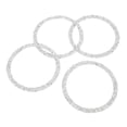 thumbnail image 1 of Car Door Speaker Protective Rings, ABS Plastic 4PCS Bling Car Speaker Trim  Decoration  for Vehicle Modification, 1 of 8