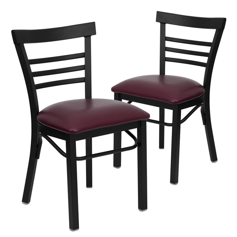 Vinyl upholstered dining chairs sale