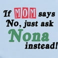 thumbnail image 2 of CafePress - Just Ask Nona! Infant Bodysuit - Baby Light Bodysuit, Size Newborn - 24 Months, 2 of 4