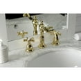 thumbnail image 3 of Kingston Brass KS1972NX Hamilton Widespread Bathroom Faucet with Brass Pop-Up, Polished Brass, 3 of 8