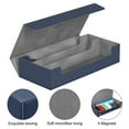 thumbnail image 4 of Magnetic Card Deck Case Multifunction Faux Leather TCG Trading Game Card Holder Organizer Large Capacity Sports Play Card Storage Box, 4 of 7