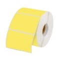 thumbnail image 1 of Muka 800 PCS 1.5" x 2.25" Yellow Thermal Labels Color Label for Barcodes, Address, Consignment, Compatible with Thermal Label Printer, 1 of 7