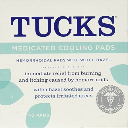 5 Pack - TUCKS Medicated Cooling Pads 40 Each